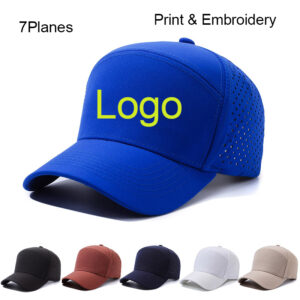 Custom logo 7planes Baseball Cap Diy Own Logo Embroidery Hat
