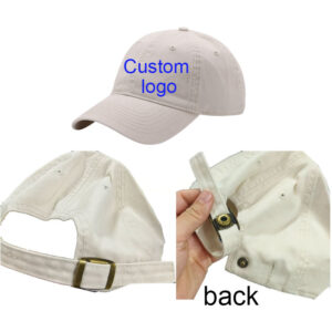 Men cotton baseball caps Sport hat Embroidery Logo